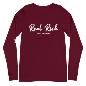Real Rich LA Unisex Long Sleeve Tee