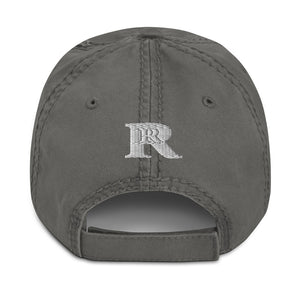Real Rich Distressed Dad Hat