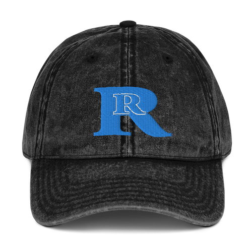 RR logo Vintage Cotton Twill Cap (3dpuff)