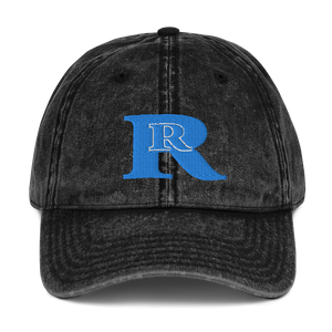 RR logo Vintage Cotton Twill Cap (3dpuff)