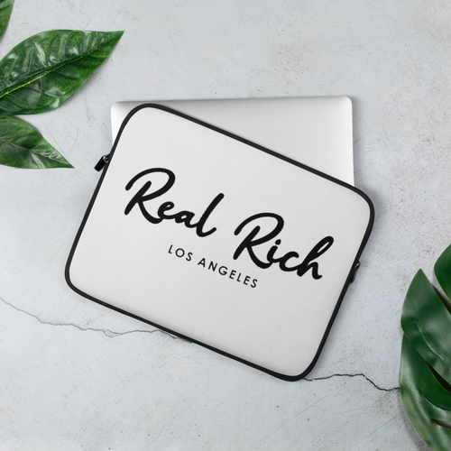 Real Rich LA Laptop Sleeve