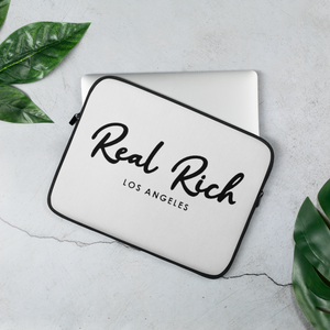 Real Rich LA Laptop Sleeve