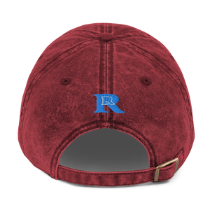 RR logo Vintage Cotton Twill Cap (3dpuff)