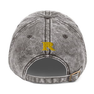 RR logo Vintage Cotton Twill Cap (3dpuff)