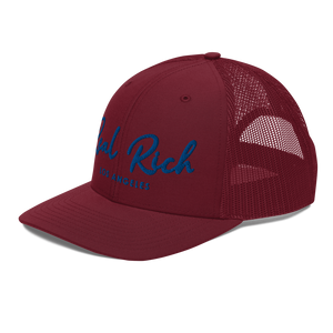 Real Rich LA Blue Trucker Cap
