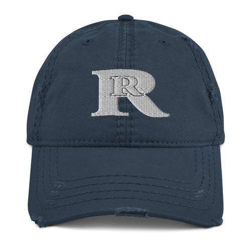 Real Rich Distressed Dad Hat