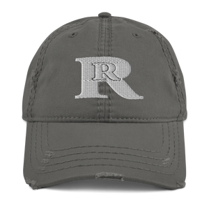 RR logo Distressed Dad Hat