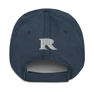 Real Rich Distressed Dad Hat