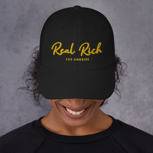 Real Rich LA Dad hat (3d puff)