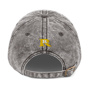 Real Rich LA Gold Vintage Cotton Twill Cap