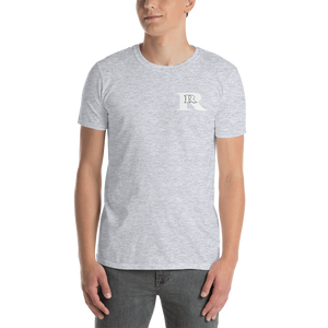Real Rich Lil Logo Gildan 64000 Unisex Softstyle T-Shirt with Tear Away Label