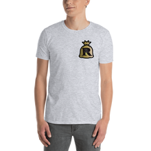 Real Rich Bag Lil Logo Gildan 64000 Unisex Softstyle T-Shirt with Tear Away Label