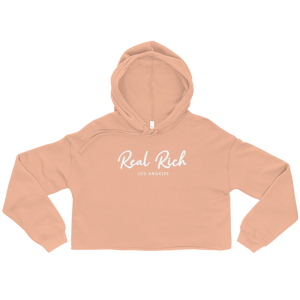 Real Rich LA Crop Hoodie