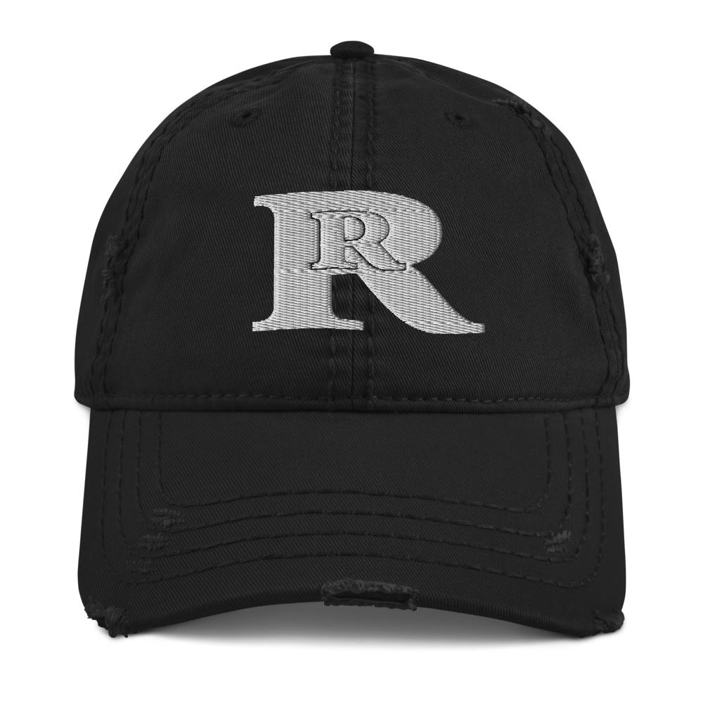 RR logo Distressed Dad Hat
