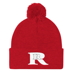 Real Rich Pom Pom Knit Cap