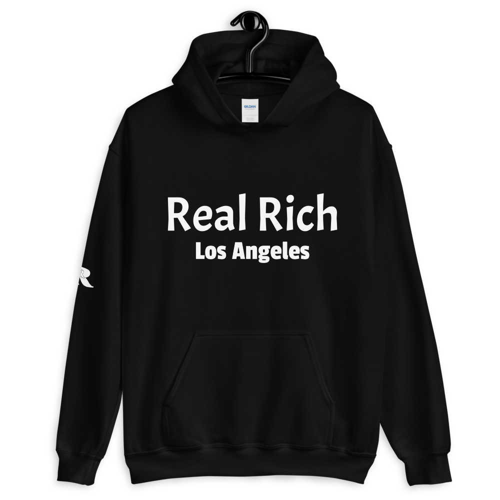 Real Rich Los Angeles RRLA back Unisex Hoodie
