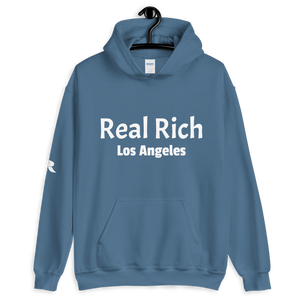 Real Rich Los Angeles RRLA back Unisex Hoodie