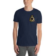 Real Rich Bag Lil Logo Gildan 64000 Unisex Softstyle T-Shirt with Tear Away Label