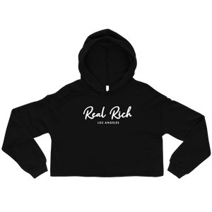 Real Rich LA Crop Hoodie