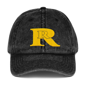 Real Rich Vintage Cotton Twill Cap