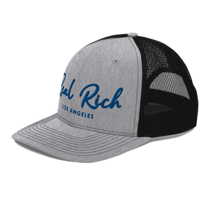 Real Rich LA Blue Trucker Cap