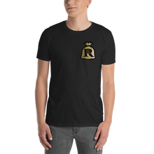 Real Rich Bag Lil Logo Gildan 64000 Unisex Softstyle T-Shirt with Tear Away Label
