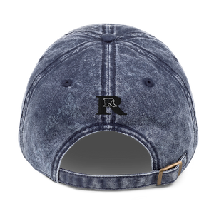 RR logo Vintage Cotton Twill Cap (3dpuff)
