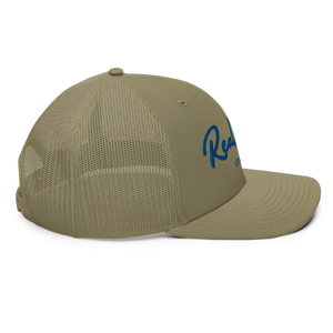 Real Rich LA Blue Trucker Cap