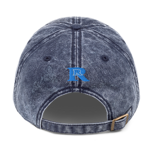 RR logo Vintage Cotton Twill Cap (3dpuff)