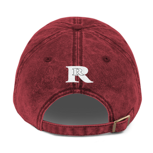 Real Rich Logo Vintage Cotton Twill Cap