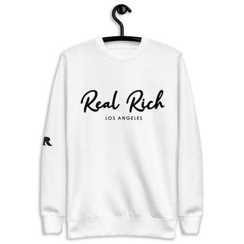 Real Rich Los Angeles Unisex Fleece Pullover