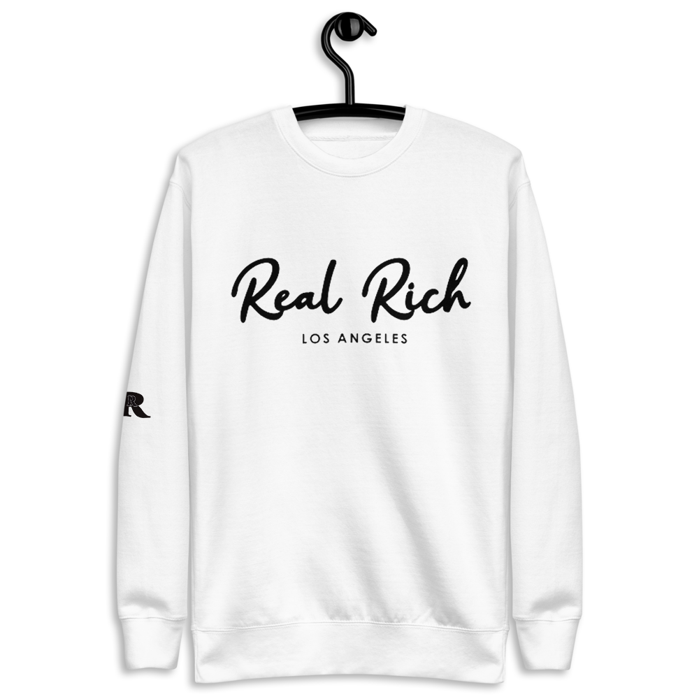 Real Rich Los Angeles Unisex Fleece Pullover