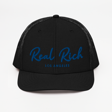 Real Rich LA Blue Trucker Cap