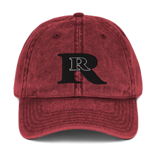 RR logo Vintage Cotton Twill Cap (3dpuff)