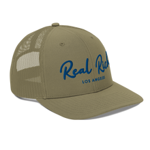 Real Rich LA Blue Trucker Cap