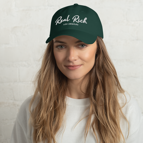 Real Rich LA Dad hat (3dpuff)