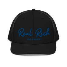 Real Rich LA Blue Trucker Cap