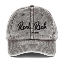 Real Rich LA Vintage Cotton Twill Cap