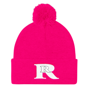 Real Rich Pom Pom Knit Cap