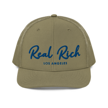 Real Rich LA Blue Trucker Cap
