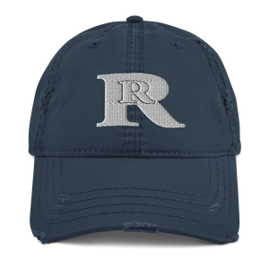 RR logo Distressed Dad Hat