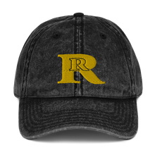 RR logo Vintage Cotton Twill Cap (3dpuff)