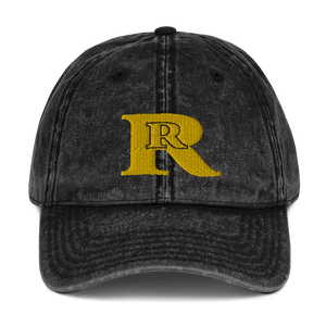 RR logo Vintage Cotton Twill Cap (3dpuff)