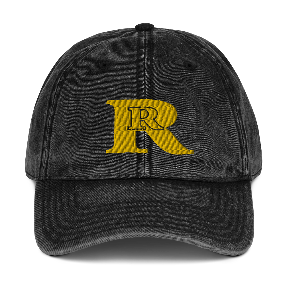 RR logo Vintage Cotton Twill Cap (3dpuff)