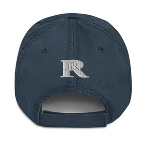 RR logo Distressed Dad Hat