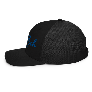 Real Rich LA Blue Trucker Cap