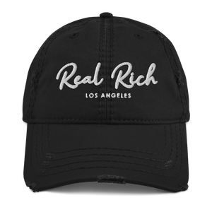 Real Rich LA Distressed Dad Hat