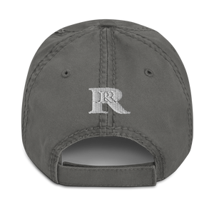 RR logo Distressed Dad Hat