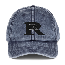 RR logo Vintage Cotton Twill Cap (3dpuff)