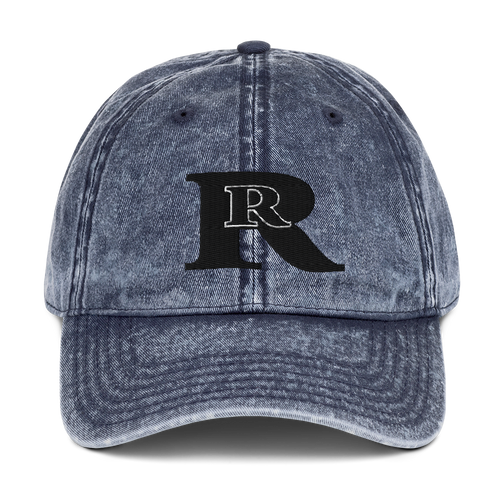 RR logo Vintage Cotton Twill Cap (3dpuff)